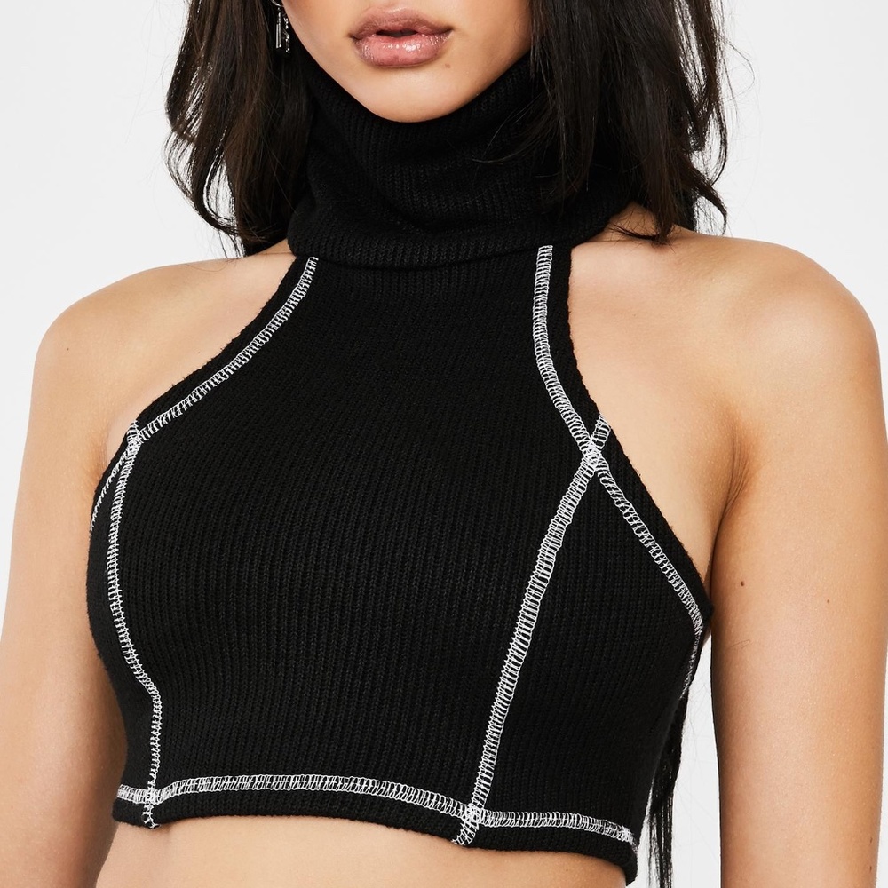 DollsKill It's Called Cloud Sweater Tank